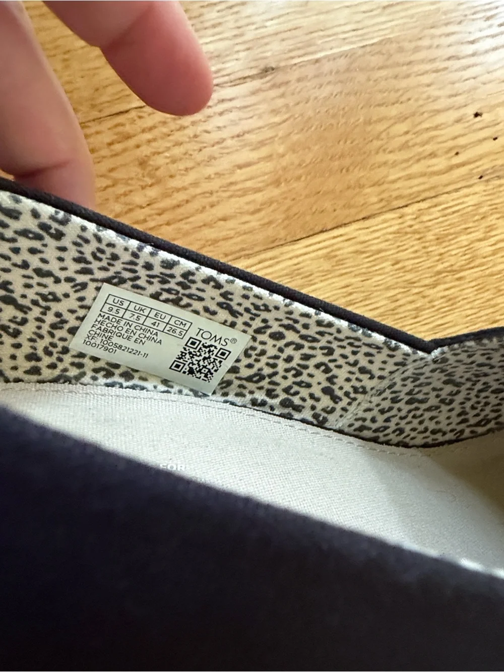 Toms Black Canvas Wedge-Heel Espadrilles